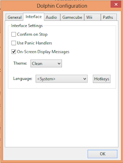 Interface Setting Dolphin 4.0.1 Emulator 