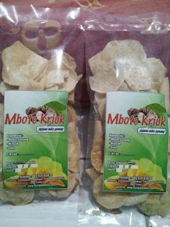 Kripik Mbote (Talas) Renyah dan Tidak Gatal