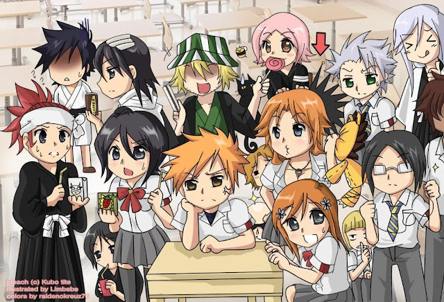 Bleach cartoon