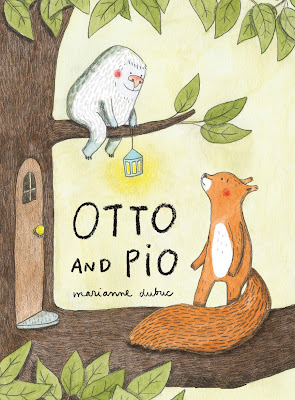 Otto and Pio - Otto the squirrel is quite happy with his life, but one day an odd, green ball is outside his door. The green, spiny ball soon hatches and out pops a small, round, furry creature looking for his mother. With no mother in sight, Otto eventually sets out to help the creature. #OttoandPio #picturebook #childrenslit #childrensfiction