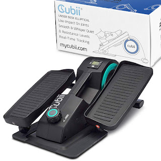 Cubii Jr The Under-Desk Elliptical Exerciser With Display Monitor, Become Healthier Person And More Productive At Your Desk