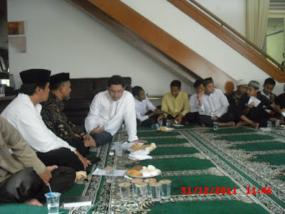 Acara Pengajian di Rumah Dinas Pimpinan BNI wil 4