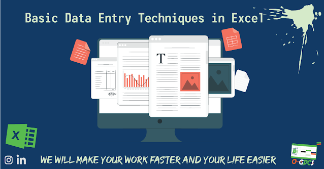 Basic Data Entry Techniques in Excel