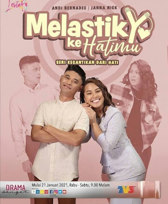 Drama Melastik Ke Hatimu, Sinopsis Penuh Drama Melastik Ke Hatimu, Poster Drama Melastik Ke Hatimu, Drama Baru Janna Nick, Drama Baru Andi Bernadee, Drama Baru Hafidz Roshdi, Pelakon - Pelakon Drama Melastik Ke Hatimu, Melastik Ke Hatimu Cast, Melastik Ke Hatimu Full Episode,