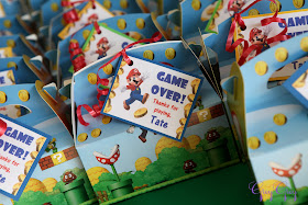 super Mario brothers party favors