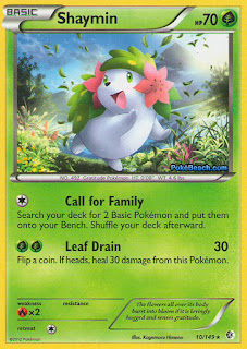 Shaymin Boundaries Crossed Pokemon Card