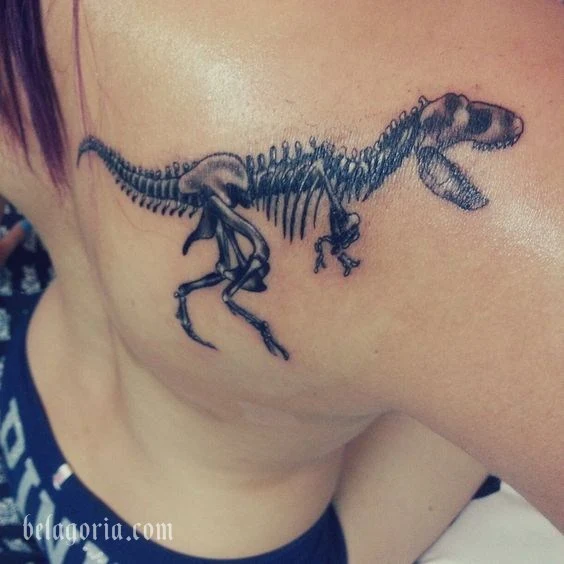 tatuaje de dinosaurio