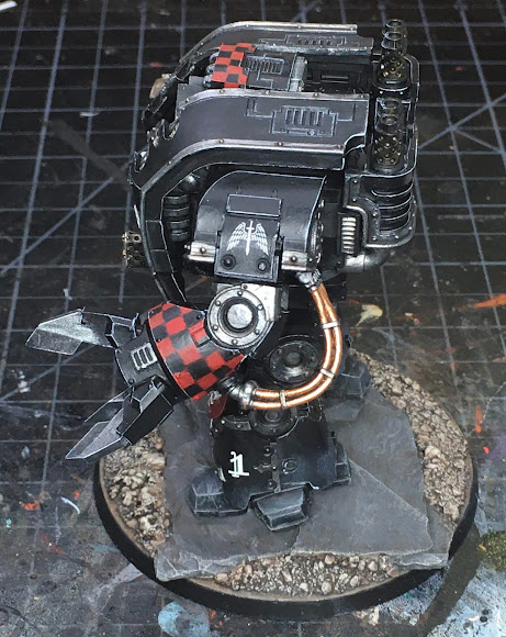 Dark Angels Legion Leviathan Pattern Siege Dreadnought WIP