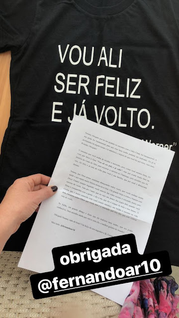 Vou ser feliz e já volto camiseta