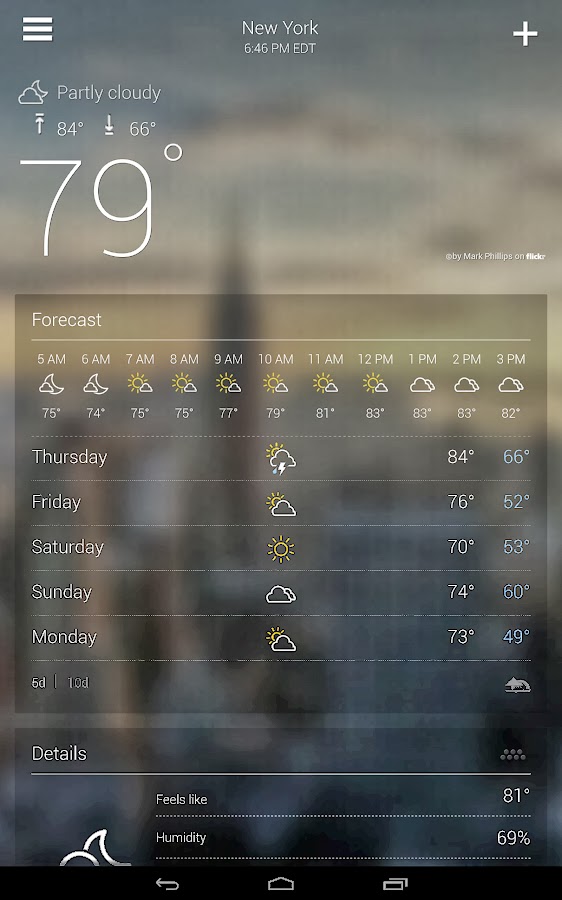 Yahoo! Weather v1.1.3