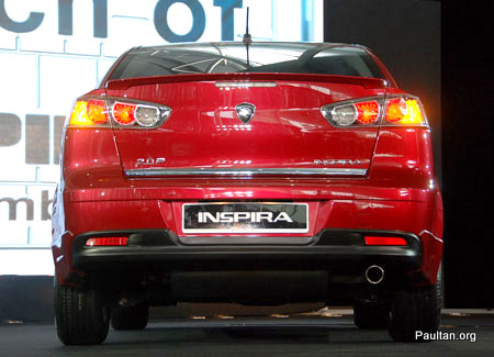Proton Inspira Back View