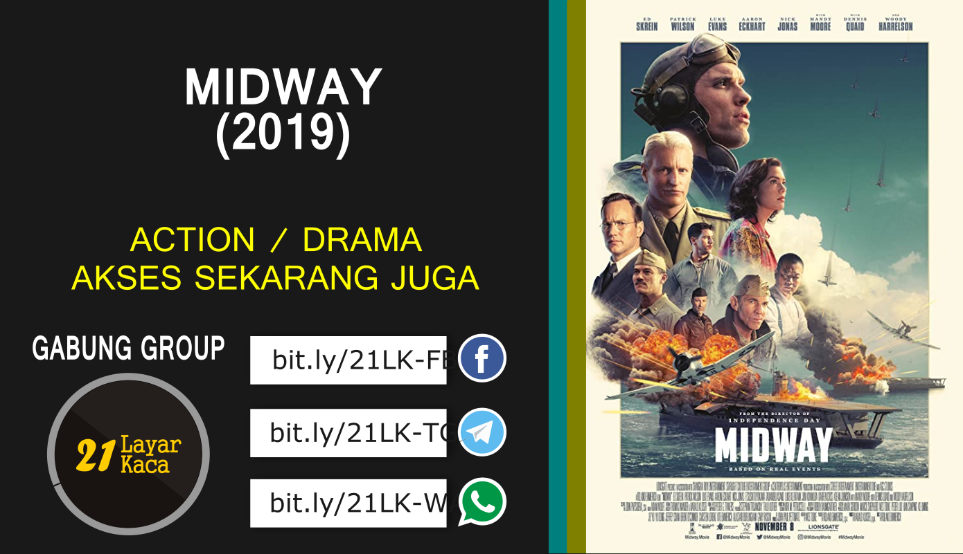 MIDWAY (2019) SUB INDO 21 LayarKaca Sinopsis