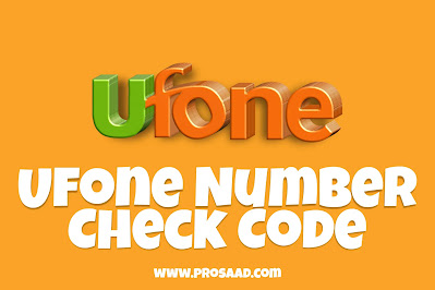 Ufone Number Check Code