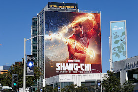 Shang-Chi Ten Rings movie billboard