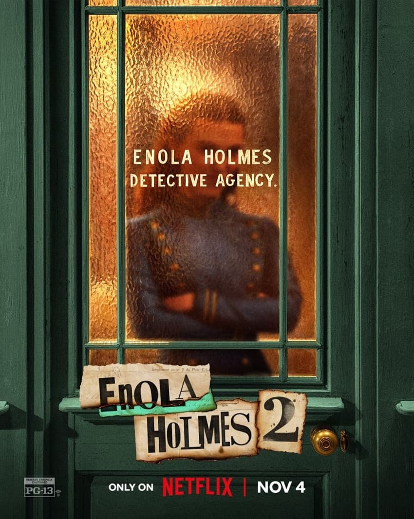Netflix показал трейлер приключенческого детектива «Энола Холмс 2» - Постер