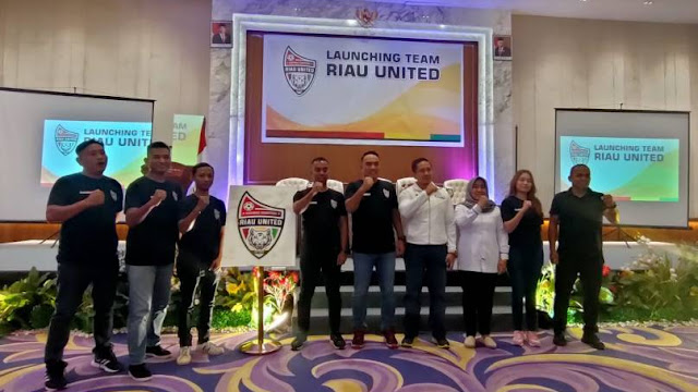 Riau United Resmi Dilaunching, Beri Warna Baru di Dunia Sepakbola Riau