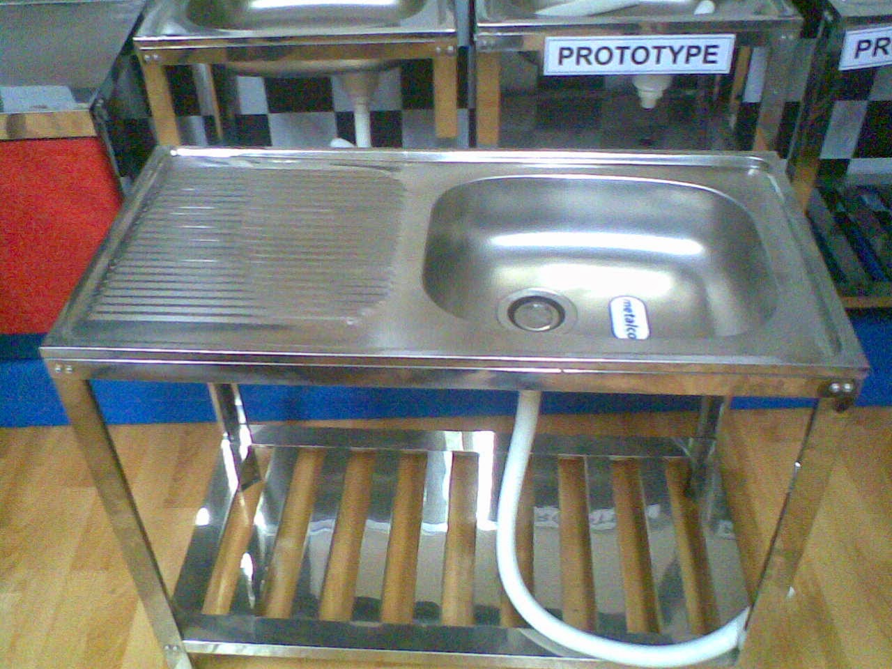 BAK CUCI  PIRING  KITCHEN SINK STAINLESS STEEL METALCO 