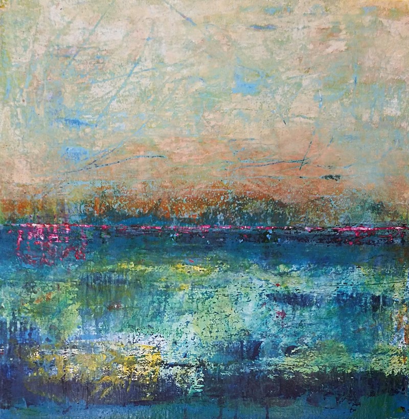 Abstract and Transitional Paintings by Jane Efroni.