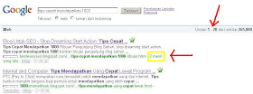 tips cepat masuk tampil halaman pertama satu google