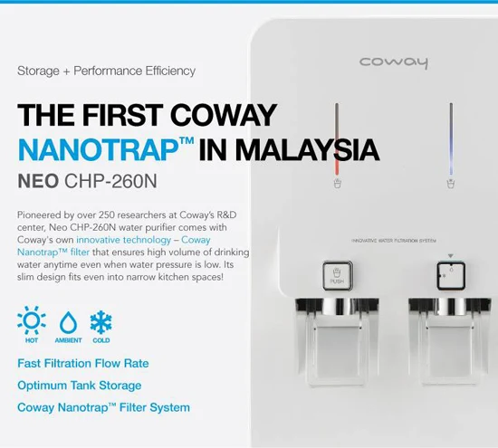 Produk Penapis Air Terbaik Nombor 1 - Coway