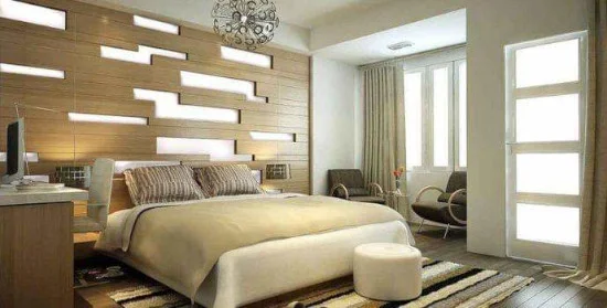 model kamar tidur modern elegan