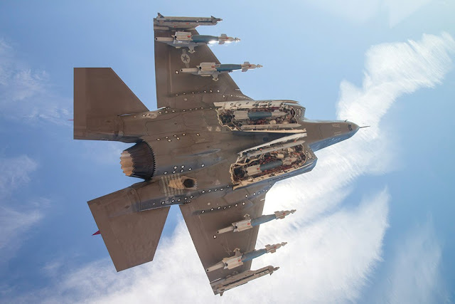 USAF STARTED CERTIFICATION TO LOAD EXTERNAL WEAPONS ON F-35A