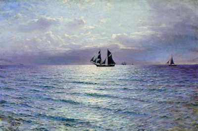 Sea (1898) painting Lev Lagorio