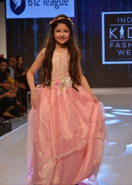 Harshaali Malhotra at India Kids Fashion Week