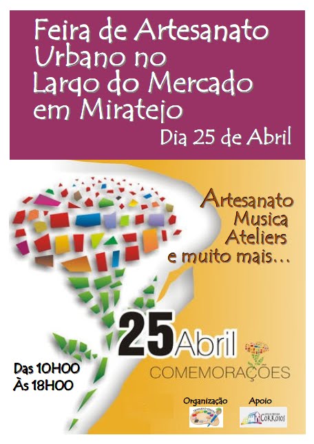 25 de Abril - Mostra de Artesanato
