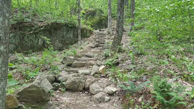 Sentier des Crêtes (section Escalier du Nord)