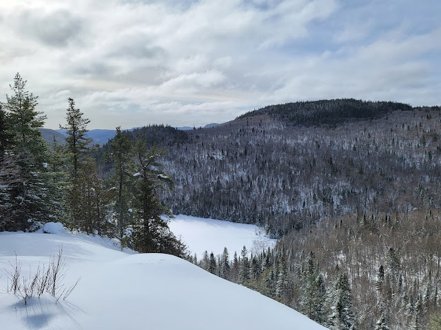 Point de vue à partir du mont Brassard