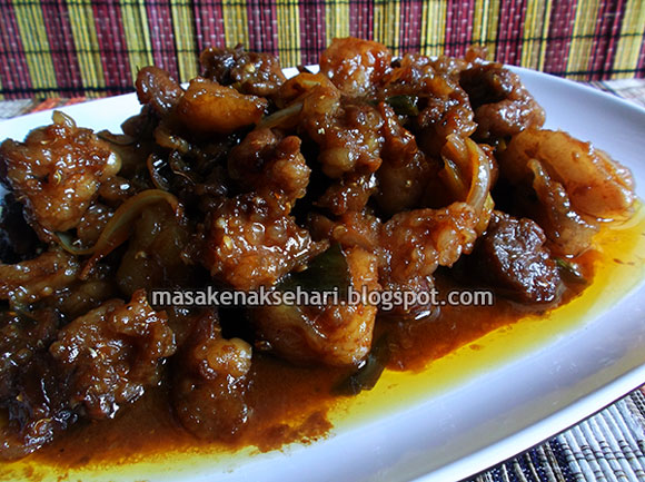 Resep Tetelan Daging Sapi Bumbu Kecap Pedas