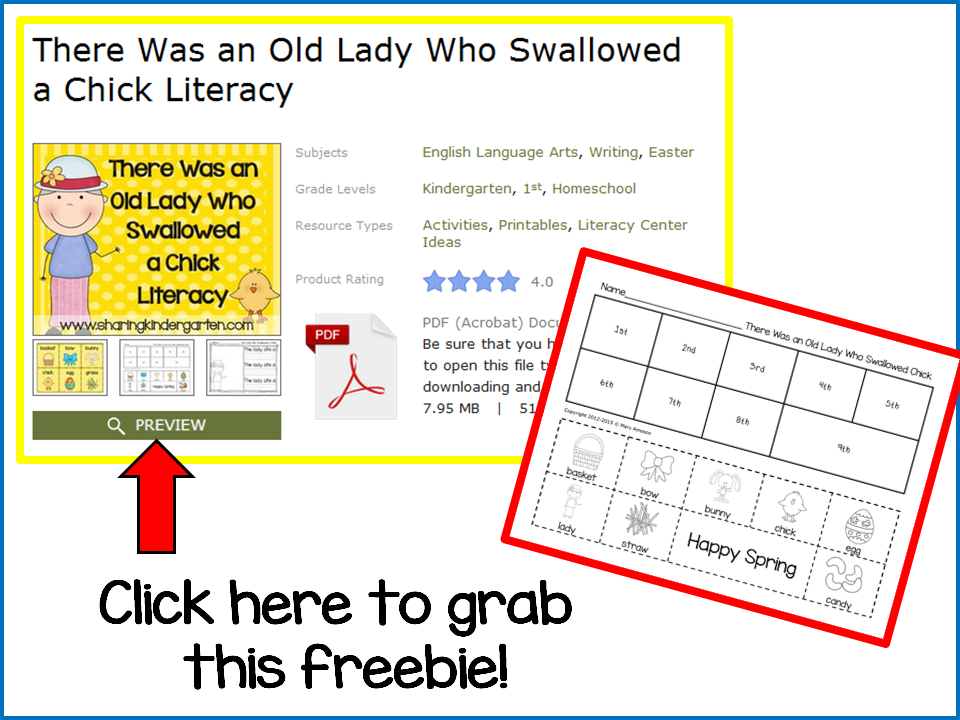 http://www.sharingkindergarten.com/2014/04/that-old-lady-swallowed-chick-and-made.html