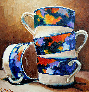 still life oil painting by Carol Nelson