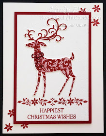 Heart's Delight Cards, Dashing Deer, Dashing Along DSP, Stamp-A-Stack, Stampin' Up!
