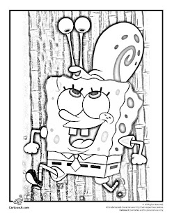 gary coloring pages for kids