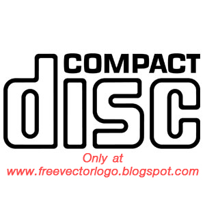 Compact Disc logo vector