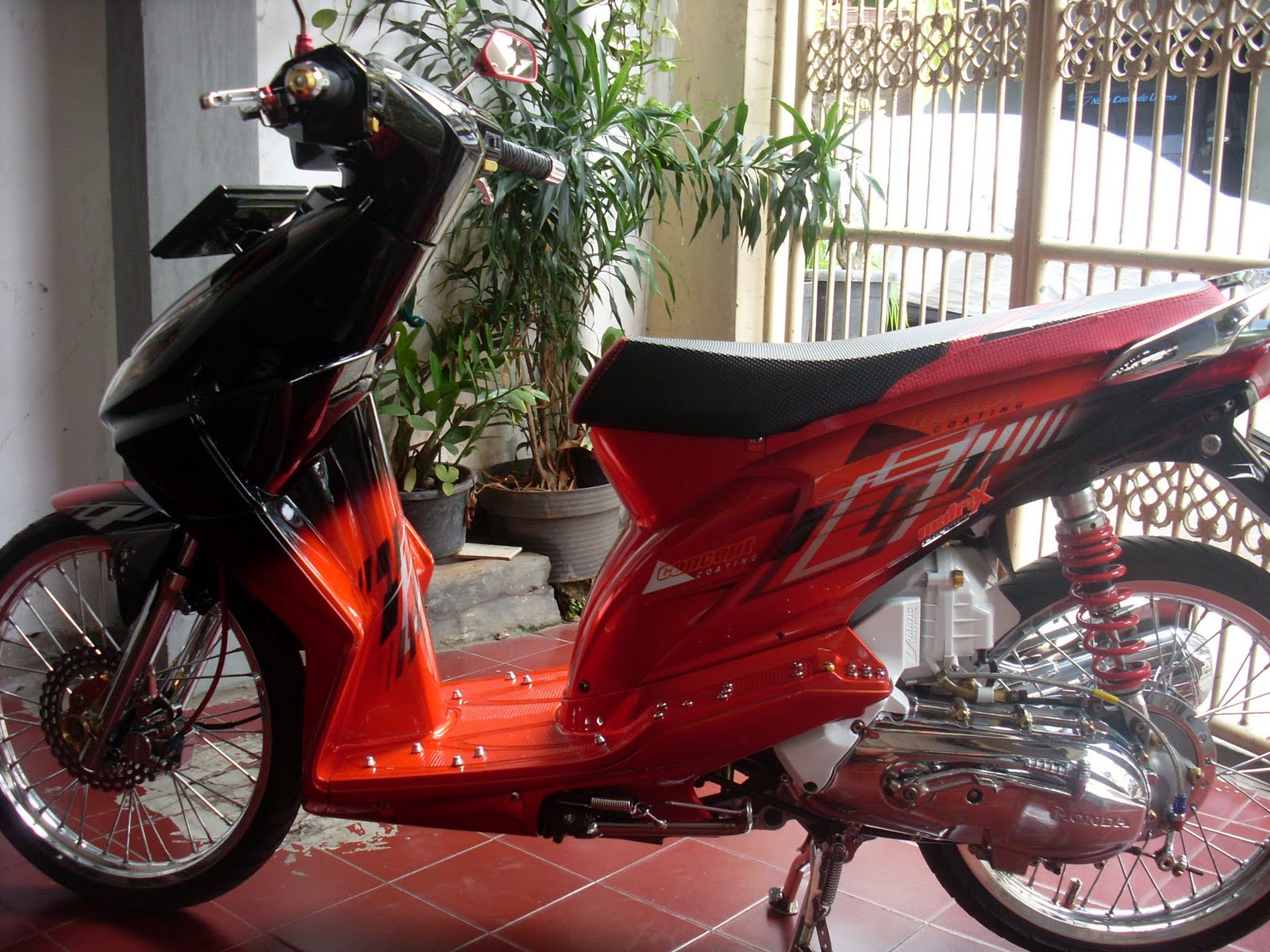 104 Modifikasi Sederhana Beat Karbu  Modifikasi Motor 