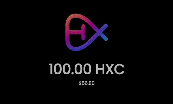 $56 HXC Airdrop