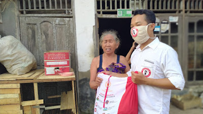 Pospera Subang Jangkau Pelosok Desa Salurkan Paket Sembako