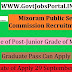 Mizoram Public Service Commission Recruitment – Junior Grade of MES