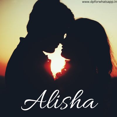alisha name logo