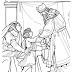 Elegant Samuel Bible Story Coloring Page