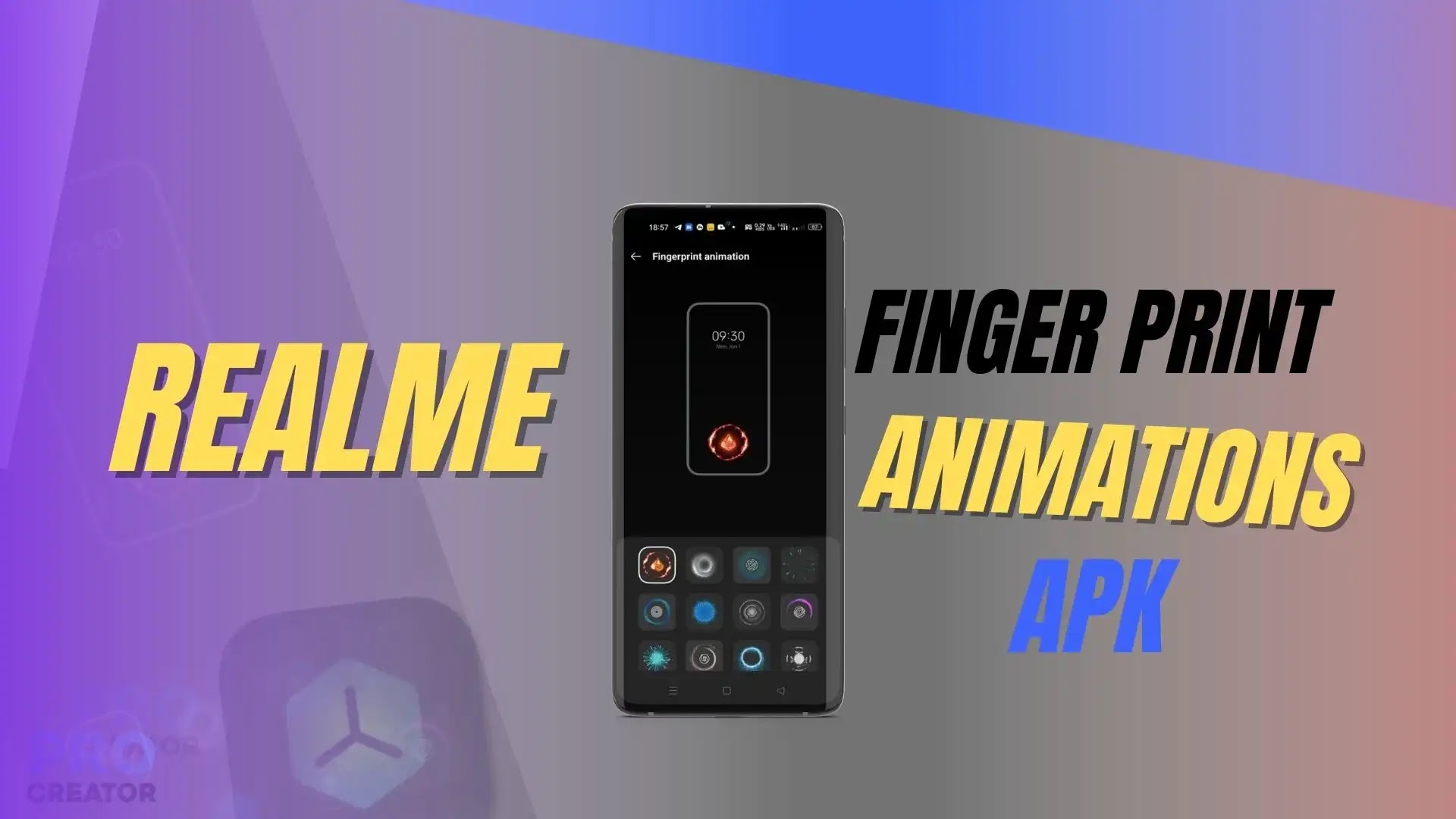 Realme fingerprint animation download apk [ New Animations ] | PRO CREATOR