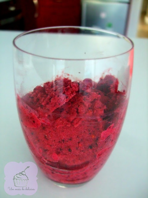 glace aux fruits rouges, recette fit