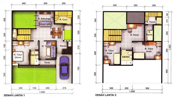 Gambar Skema Rumah Minimalis Sederhana Terbaru Ndesain Rumah 