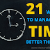 21 Ways To Manage Your Time Better Than Ever (2020) - Time Management