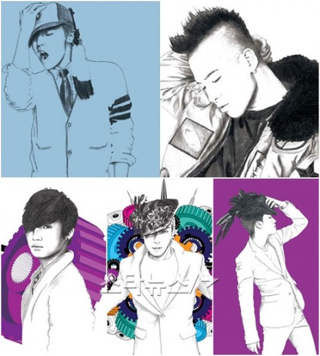 Foto Animasi Bigbang