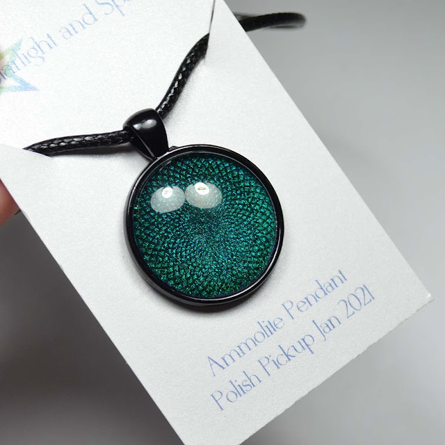 teal pendant necklace