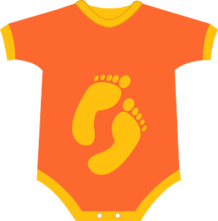 Baby Bodies of the Baby on the go Clipart.